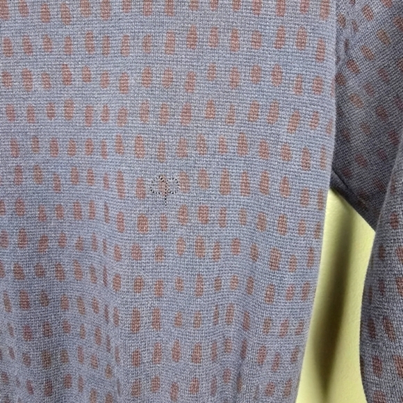 CHINTI AND PARKER Fit‎ And Flare Long Sleeve Dress Navy Maroon Womens Size S - Picture 4 of 14